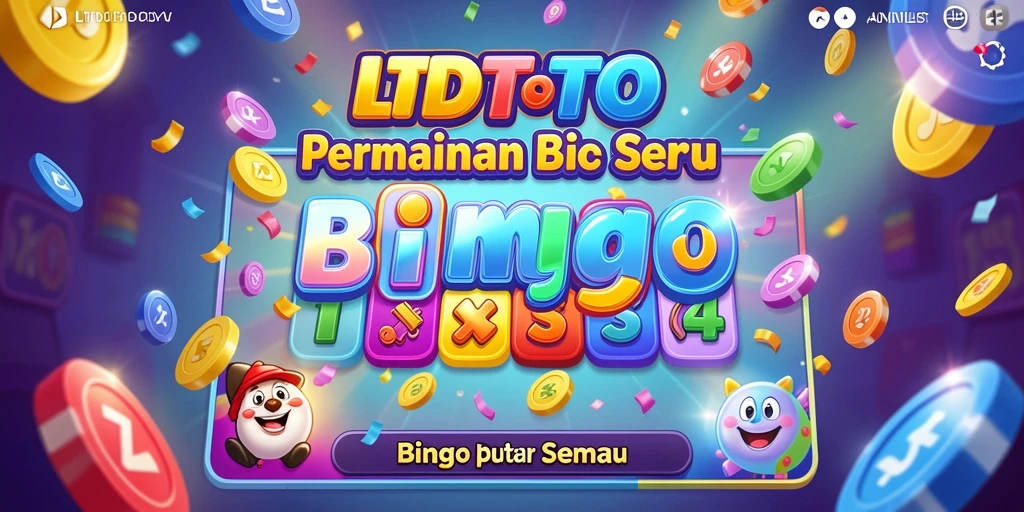 Screenshot LTDTOTO menampilkan gameplay Bingo yang seru dan interaktif.