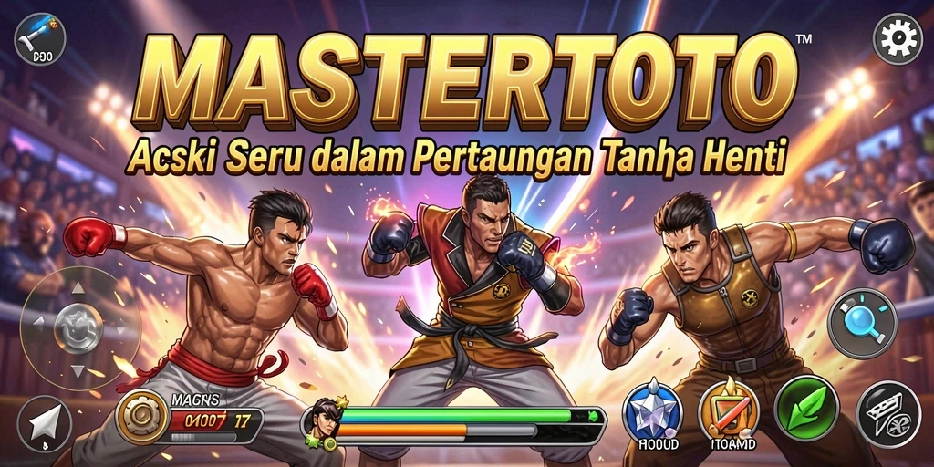 Tangkapan layar MASTERTOTO menampilkan aksi pertempuran seru yang mendebarkan.