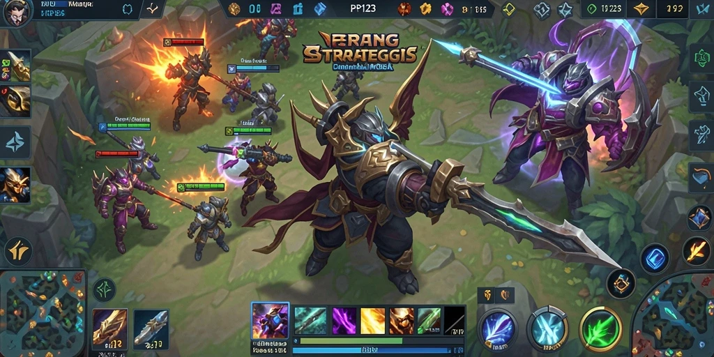 Gameplay seru dan mengasyikkan di PP123 yang penuh strategi.