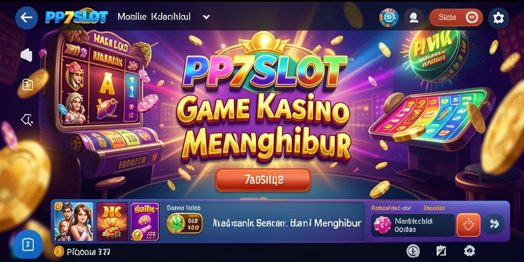Tampilan gameplay menarik PP7SLOT di dunia Kasino.