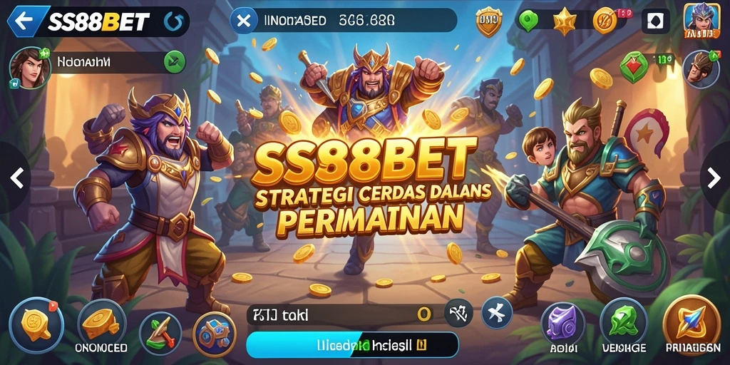 Tampilan menawan dari gameplay strategis yang intens.
