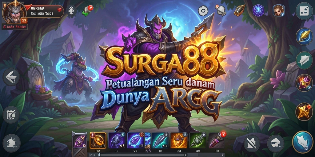 Tampilan gameplay SURGA88 yang seru dan menantang.